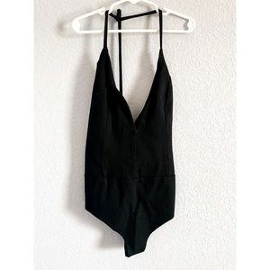 Sexy Black Bodysuit Tank